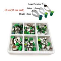 Dantų matricos juostelės Dantų Super Mat /Super Cap Matricos Sistema Adapt Super Cap Matricos Universalus Matricos Įtempimo Sistema 1 pack Mixed