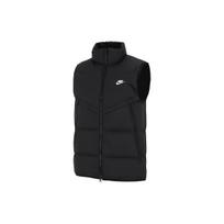 Nike Storm-FIT Windrunner Logotipas Šilta Sportinė Liemenė Su Gobtuvu Vyriška Viršutinė Apranga Juoda DD6818-010 M