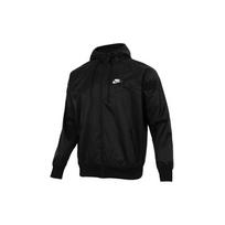 Nike Sportswear Windrunner Treniruočių striukė su gobtuvu, austas audinys, vyriška, viršutinis drabužis, juoda DA0002-010 M