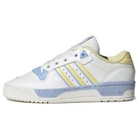Adidas Rivalry Low Balti Mėlyni Rytmečio Moteriški Kedai Pagrindinė Balta Beveik Geltona IG3332 42⅔