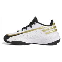 Adidas Front Court Balti Auksiniai Metaliniai Vyriški Sportbačiai Debesėlių Baltumo Pagrindinė Juoda ID8593