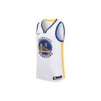 Nike NBA Swingman marškinėliai Golden State Warriors 20-21 Klay Thompson Nr. 11 berankovis vyriški viršutiniai drabužiai baltas CW3591-100 L