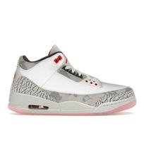 Air Jordan 3 Retro Wings Unisex sportbačiai Balti Ugnies Raudoni Off-White HM6993-100 47.5