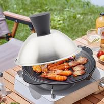Basting Cover Flat Top Griddle Lid Burger Cheese Melting Dome for Outdoor BBQ Patties 13.5cm