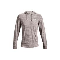 Under Armour Rival Terry Treniruočių gobtuvas Vyriški gobtuvai Agate-White 1370401-112 S
