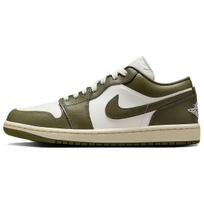 Air Jordan 1 Low Medium Olive Moteriški sportbačiai Žali Sail Kokoso pienas DC0774-122 35.5