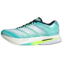 adidas Adizero Boston 13 Flash Aqua Vyriški sportbačiai Žali Cloud-White Lucid-Lemon JS4945 41⅓