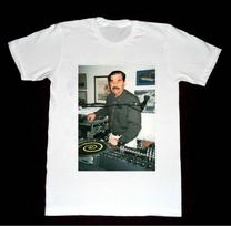 Dj Saddam Hussein T-shirt Craft 1200 Iraq House Edm Hip Hop New brand clothing Custom Special printed Men's Photo T-shirt S