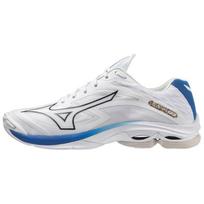 Mizuno Wave Lightning Z7 Tinklinio Bateliai Smūgio Absorbcija Neslystantys Patvarūs Žemi Treniruočių Bateliai Unisex sportbačiai Balti Mėlyni V1GA220000 44.5
