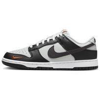 Nike Dunk Low Juodi su Oranžiniu Mini Swoosh Skate Batai Kedai FN7808-001 45