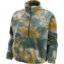 Nike Therma-Fit One Warm Versatile Comfortable Long Sleeve Half-Zip Sweatshirt Women sweatshirt Vintage-Green FZ6970338 XL