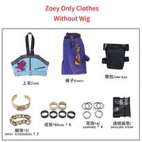 Demonų medžiotojų Zoey Cosplay kostiumas KPop idolės Zoey Cosplay perukas Moterų vaidmenų žaidimo vakarėlio karnavalo apranga Helovino kostiumai 150cm