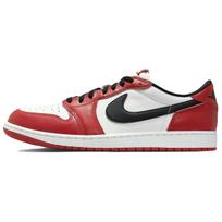 Air Jordan 1 Retro Low OG Chicago 2025 Unisex Kedai Raudoni Varsity-Raudoni Juodi HQ6998-600 47.5 white