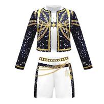 Merginos Kpop Zoey Cosplay Kostiumas Vaikams Iškilmingas vakarėlis K-Pop Demonų Medžiotojai Rumi Kostiumas Idol Mira Cosplay Helovinas Karnavalo Drabužiai 110 size
