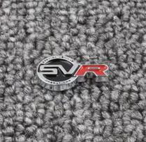 3D Aukštos Kokybės Metalinis 2 vnt. SVR Logotipas Automobilio Vairo Prietaisų Skydelio Emblemos Lipdukas Skirtas Discovery Sport Evoque Defender Lipdukas 20mm X 12mm&2Pcs SVR