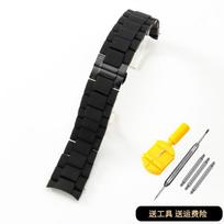 Guminė silikoninė plieninė laikrodžio apyrankė Armani laikrodžio dirželiui Ar5890 AR5905 AR5906 AR5919 AR5920 AR5858 Vyriška 23mm Moteriška 20mm Laikrodžio apyrankė 20mm