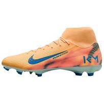 Kylian Mbappé x Nike Mercurial Superfly 10 Academy Melon Tint/Igloo/Neo Turquoise Unisex Cleats Orange FQ8293-801 42.5