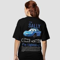 Smagus Sally Aš esu Žaibas Makvynas Automobilio Apranga Marškinėliai Vyrams Moterims Makvyno Marškinėliai Medvilniniai Naujas Atvykimas Drabužiai Meilės Dovana Porai S