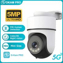 OKAM PRO PROGRAMĖLĖ Dvigubo objektyvo kamera Wi-Fi IP kamera HD 10MP PTZ Spalvotas naktinis matymas Dvipusis domofonas Judesio sekimas AI Išmanioji kamera 10MP Camera