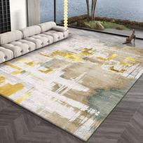 Abstraktus Modernus Stilius Dekoracija Namų Kilimas Didelio Dydžio Svetainės Kilimas Neslystantys Plaunami Kilimai Miegamajam Lengvi Prabangūs Grindų Kilimėliai 60*90cm