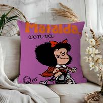 Mafalda Pagalvės užvalkalas Automobilio Mesti Pagalvės Užvalkalas Sofai Automobiliui Kalėdinė Dovana 40x40cm 45x45cm 12x12Inch