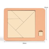 Mediniai geometriniai dėlionės iššūkis Neįmanomas smegenų deginimas Dešifravimas IQ protas smegenų galvosūkis Dėlionė su paveikslėliais suaugusiems Vaikams