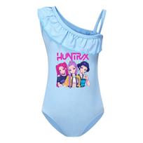 5025 Mergaičių Rumi Mira Zoey Spausdintas Maudymosi Kostiumas Viengubas Bodis Maudymosi Kostiumas 100cm