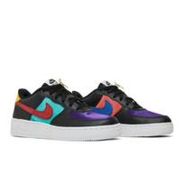 Nike NBA x Air Force 1 06 LV8 EMB GS WNBA DN4178-001 EU 36.5 juoda/žalsvai mėlyna