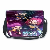 Huntrix Kpop Demono Medžiotojo Kuprinė ir Per Petį Nešiojama Rankinė Vaikams Pradinių ir Vidurinių Mokyklų Mokiniams Shoulder Bag