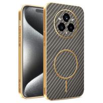 Kevlarinis magnetinis Realme telefono dėklas: Suderinama su Realme 15Pro, 14 ir 13. REALME 13 PRO 5G Supreme Edition ruda