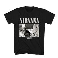 Nirvana 2026 Vyriški 100% Medvilnės Y2k Roko grupės Grafinis hiphopas Havajietiški prabangūs marškinėliai Tinka ir vyrams, ir moterims Vasaros marškinėliai S