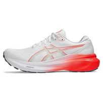 ASICS Gel Kayano 30 sportbačiai, balti, saulėtekio raudoni, 1011B548-102 40.5