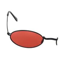 Devil Horns Hair Clips Monocular Sunglasses with Chain Alastor Cosplay Props for Halloween Cosplay