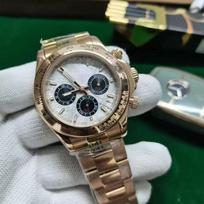 Daytona serijos Rolex vyriškas 40 mm aukso ir plieno automatinis mechaninis laikrodis