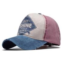 [NORTHWOOD] Unisex beisbolo kepuraitė vyriškos „snapback“ kepuraitės moterims „Hip Hop“ tėčio kepuraitė vasaros kepuraitė 55-60cm raudona/mėlyna