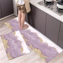 Madingas paprastas šiaurietiško stiliaus virtuvės kilimėlis grindys kilimas namas Laikykite kilimą ilgos juostos durų kilimėlis Modernus namų dekoras 40*60cm