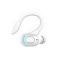 Sportinės ausinės, pakabinamos ausinėse, belaidės su „Bluetooth“ suderinamos ausinės, ausinės, įdedamos į ausį, stereofoninis itin ilgas budėjimo režimas balta