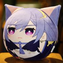10/30/40 CM Anime žaidimas Genshin Impact Raiden Shogun Kaedehara Kazuha Xiao Tartaglia pliušinė lėlė Animacinis filmas Cosplay Priedai Žaislai 10CM