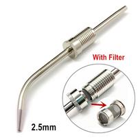 Dantų siurbimo vamzdelio implantų kaulų rinktuvas su filtru 1 piece with 2.5mm tip