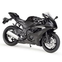 1/12 WELLY Yamaha 2020 YZF-R6 Die Cast Motociklo Modelis Žaislinių Transporto priemonių Kolekcija Autobike Shork-Absorber Off Road Autocycle Toys Car 1/12-17.7x9.8x6.8cm juoda