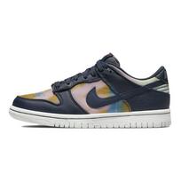 Nike Dunk Low SE GS Graffiti - Obsidian Kids Sneakers Multi-Color Summit-White Sport-Grey DM1051-400 36