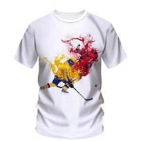 Madingi ledo ritulio sportiniai grafiniai marškinėliai Vyrams Vasaros tendencijos Laisvalaikio unisex Linksmi marginti apvalia kaklą marškinėliai trumpomis rankovėmis. S
