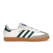 adidas Samba OG Balti Kolegijos Žali Guminiai Unisex Sportbačiai Debesų Baltumo IE3437 35⅔