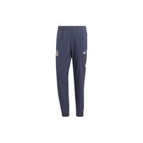 Adidas Icons Retro Series Real Madrid Football Logo Print Sports Pants Men Bottoms Navy-Blue HT6451 M