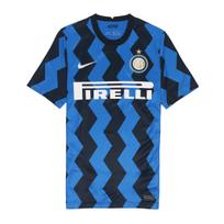 Nike 2020/21 Inter Milan Namų Sirgalių Versijos Futbolo Marškinėliai Vyriški Viršutiniai Drabužiai Mėlyni Balti CD4240-414 S