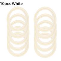 10 vnt stomatologinis vienkartinis guminis sterilus burnos atidarytuvas burnos skruostų plėtiklis įtraukiklis Guminis įtraukiklis guminis barjeras Odontologija 10pcs white balta