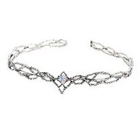 Elves Crown Movie Elf King Headwear Waterdrop Zircon Bridal Hair Accessories Unisex Headband Jewelry Accessories Gifts