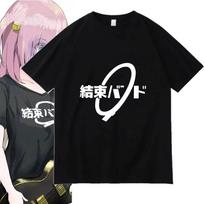 Unisex Anime Cos BOCCHI THE ROCK Hitori Gotoh Ljichi Nijika Kasdieniai trumparankoviai marškinėliai S