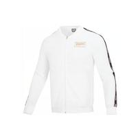 Puma Letter Logo Print Baseball Collar Windbreaker Zip Casual Long Sleeve Jacket Men Jacket White 582307-02 XL