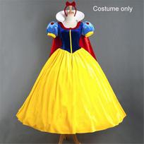 Animacinis princesės baltas Helovino vakarėlio kostiumas suaugusiųjų Cosplay didelio dydžio suknelė mergaitės princesės suknelė moterų suaugusiųjų drabužiai S
